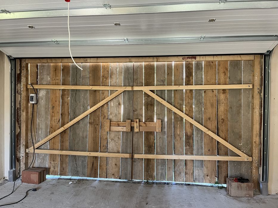 Splidna tymczasowa brama na budowe