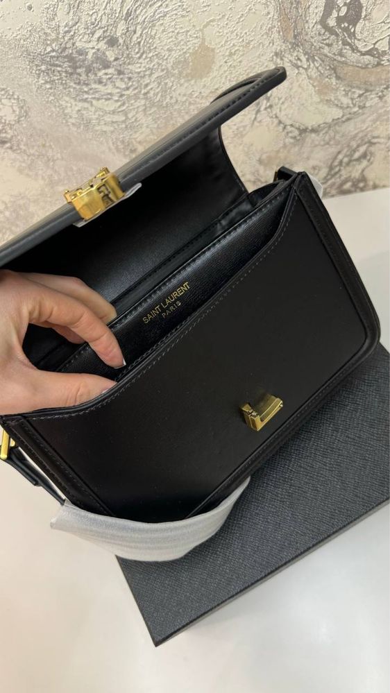 Жіноча сумка Yves Saint Laurent Solferino Medium Black чорна