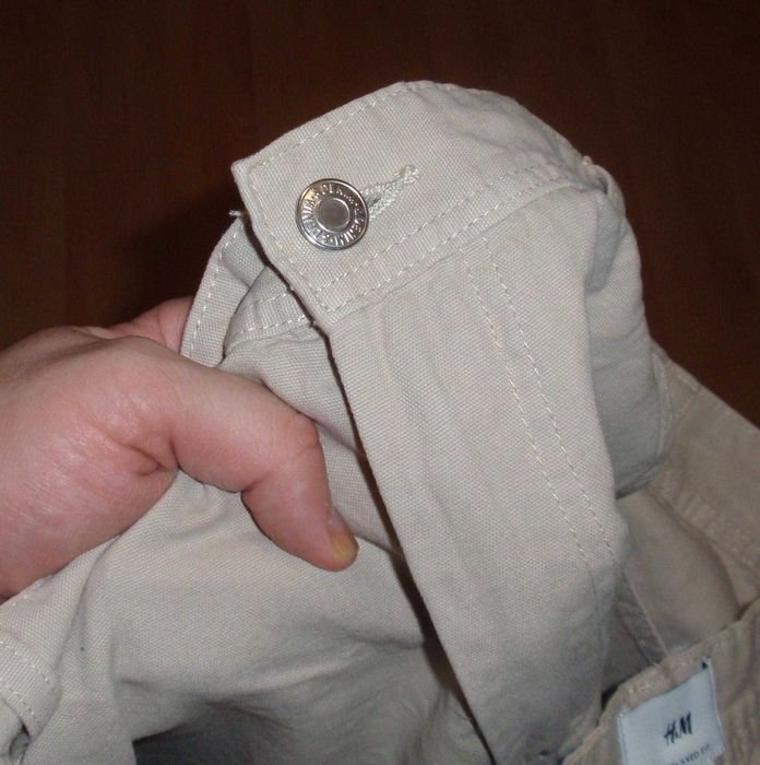 Штаны H&M Denim Cargo Work Columbia TNF Cat ORIGINAL L-XL W36