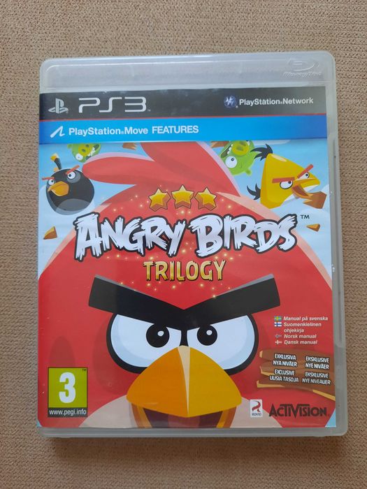 Angry Birds Trilogy PS3 (stan 5/6)