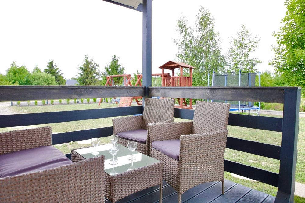 WAKACJE/FERIE Domki nad morzem Jezierzany/Jarosławiec (SAUNA/JACUZZI)