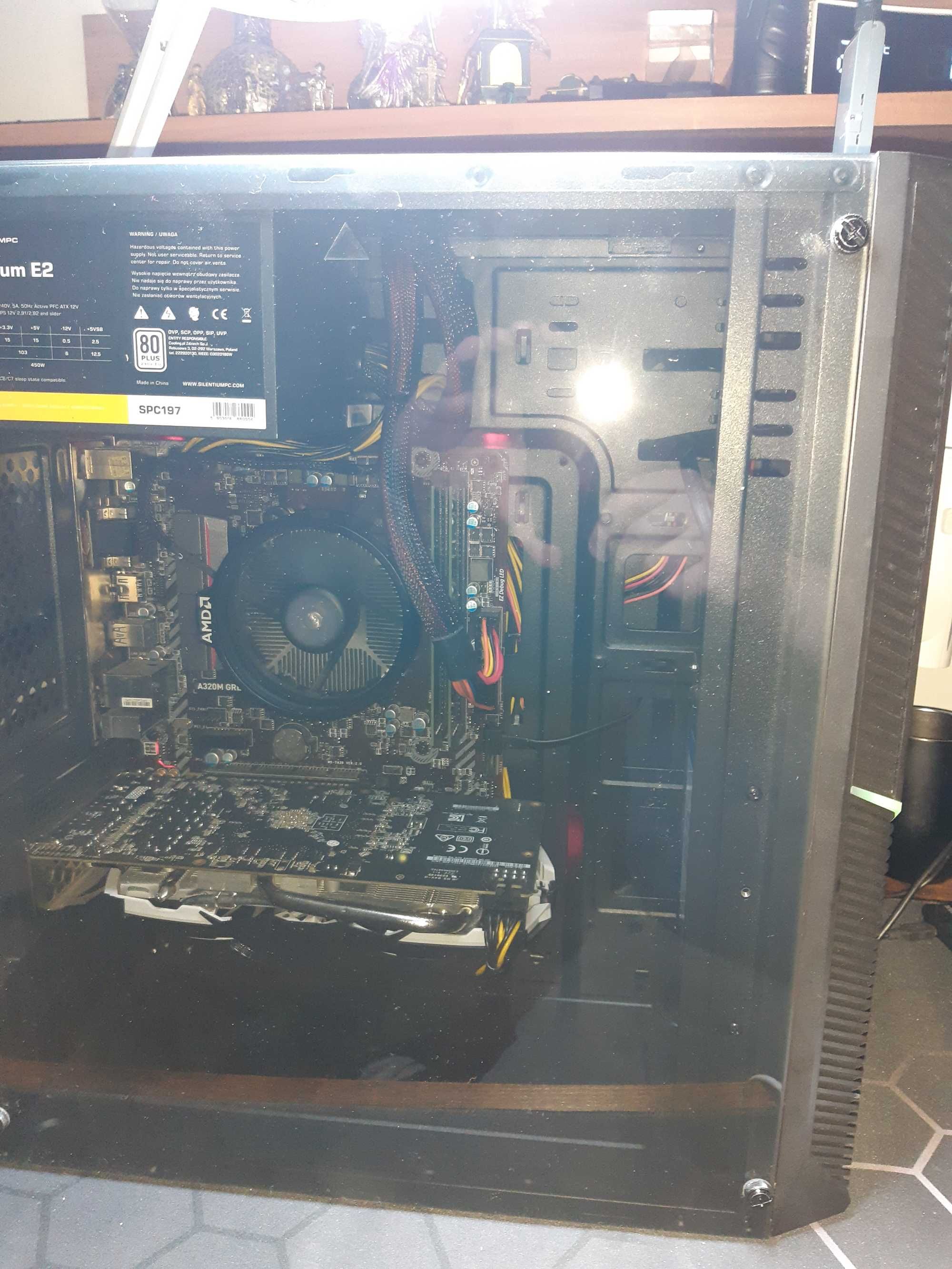 Komputer Gamingowy AMD Ryzen 7 / 16gb / RX570 / SSD + HDD