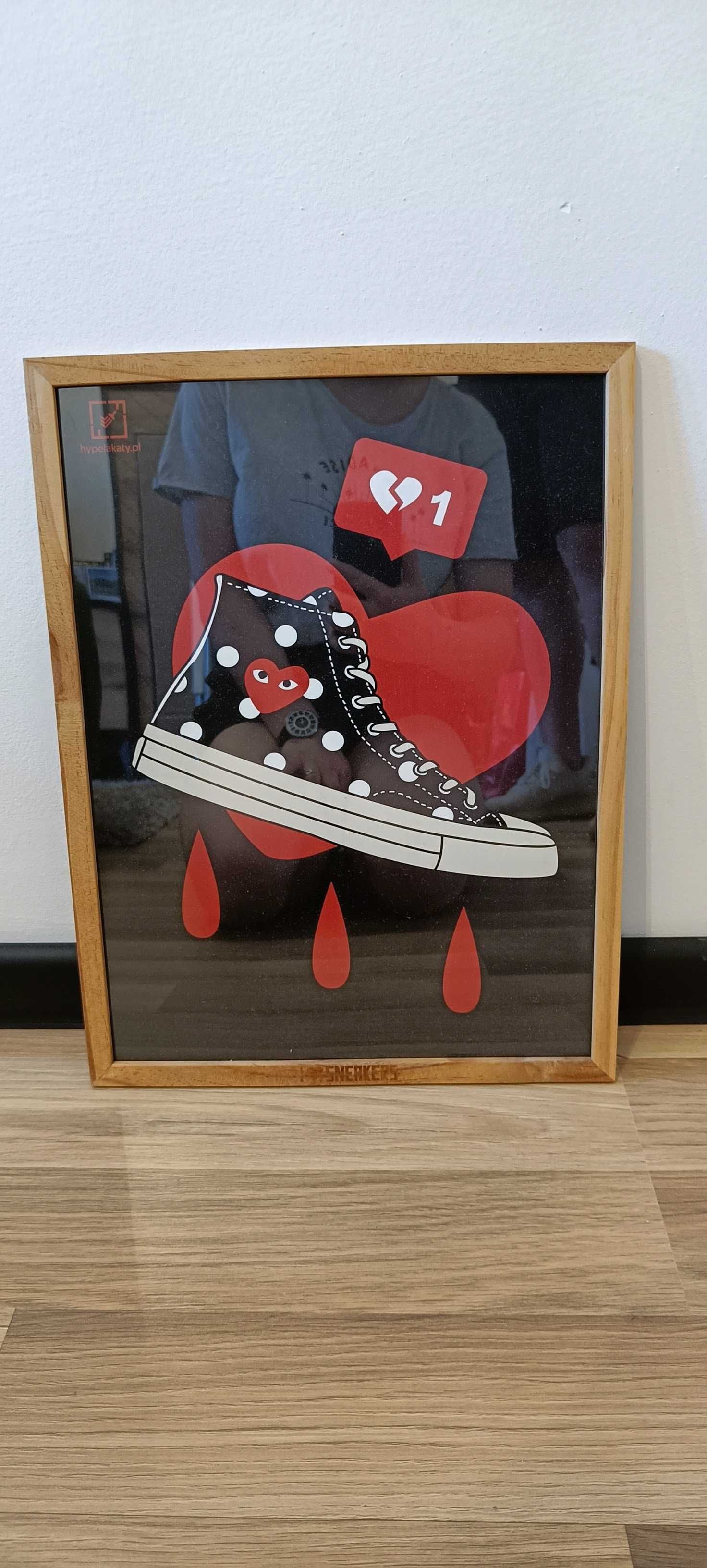 Plakat Comme des Garcons "Hypelakaty"