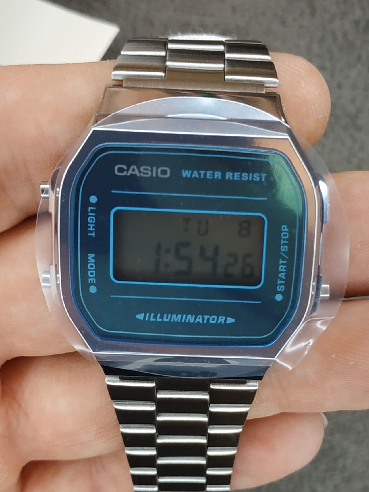 Часы Casio A168WEM-2EF Гарантия Оригинал Новые Часы Касио Классика