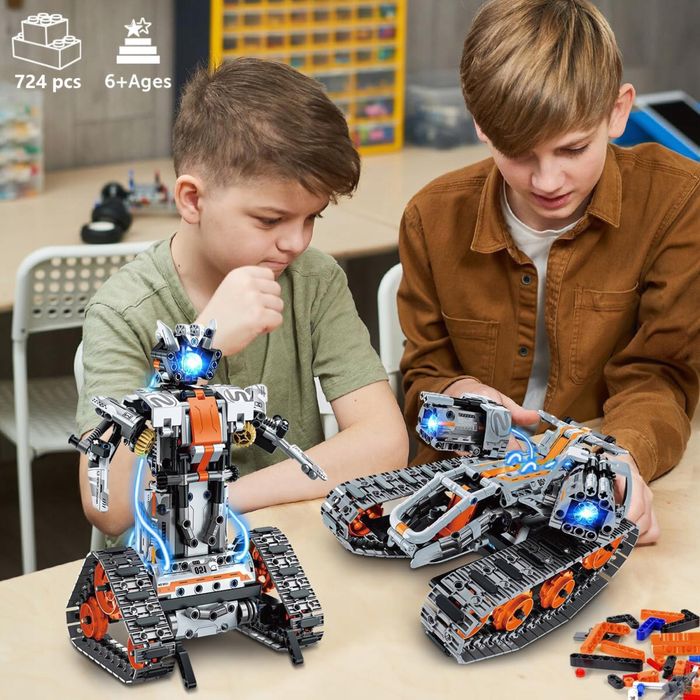 Лего конструктор робот 4в1 дистанційним управлінням та програмуванням