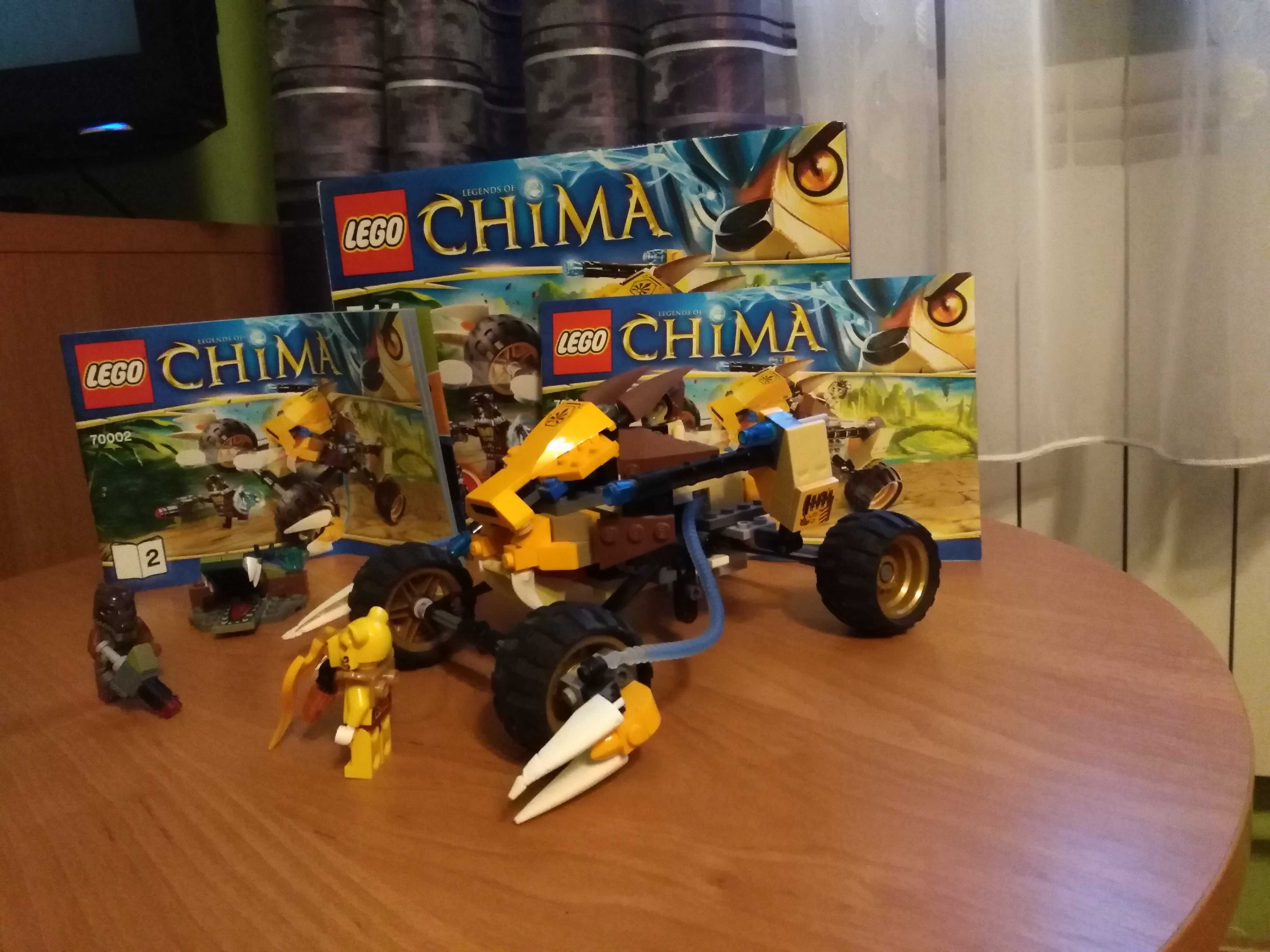 Używany zestaw Lego Chima 70002 Lwi atak Lennoxa