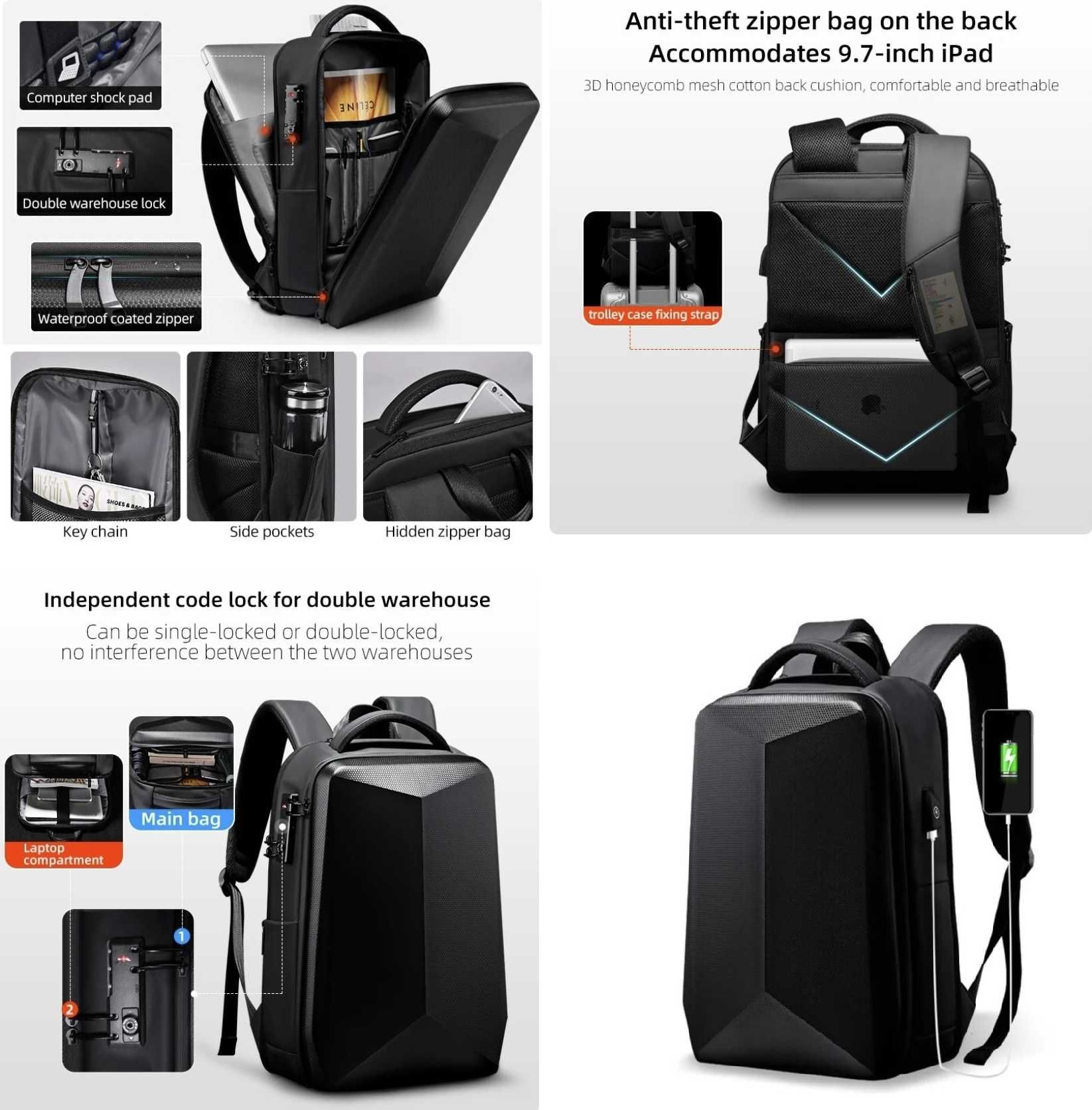 Рюкзак для ноутбука 17.3" - 15.6" (Alienware, Razer, Acer Predator)