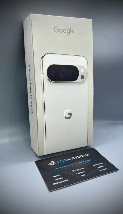 GOOGLE Pixel 10 Pro XL | 256gb | NOWIUTKI | PORCELAIN | Teleakcesoria