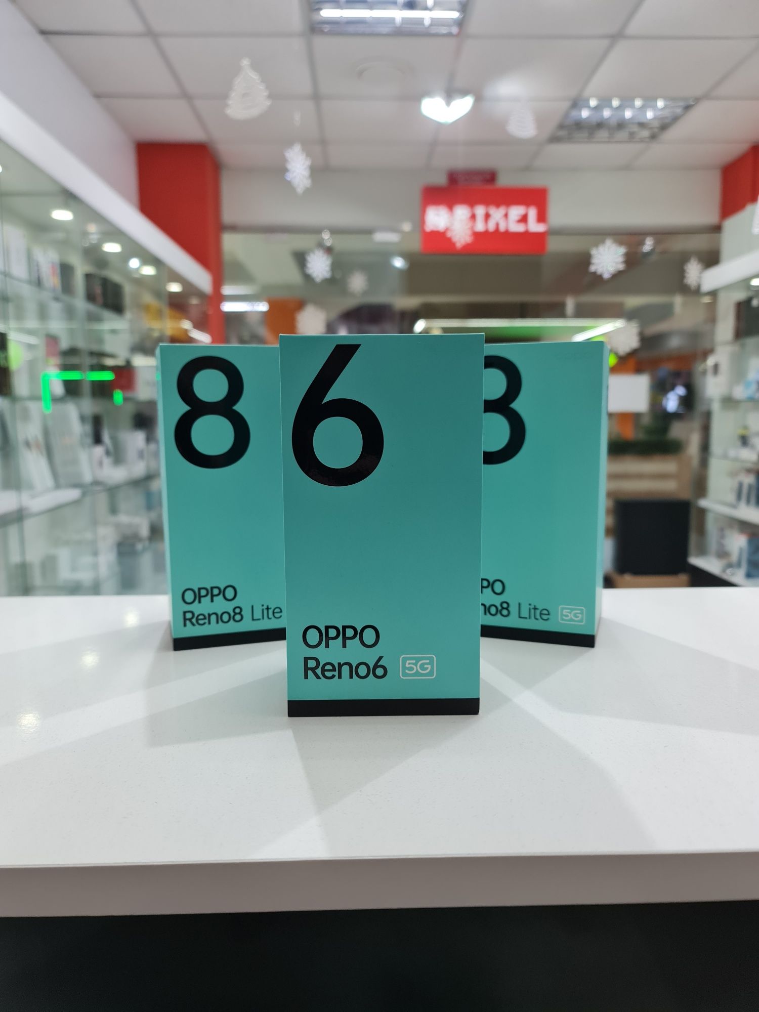 New OPPO Reno 6 5G 8/128 Blue Black Global