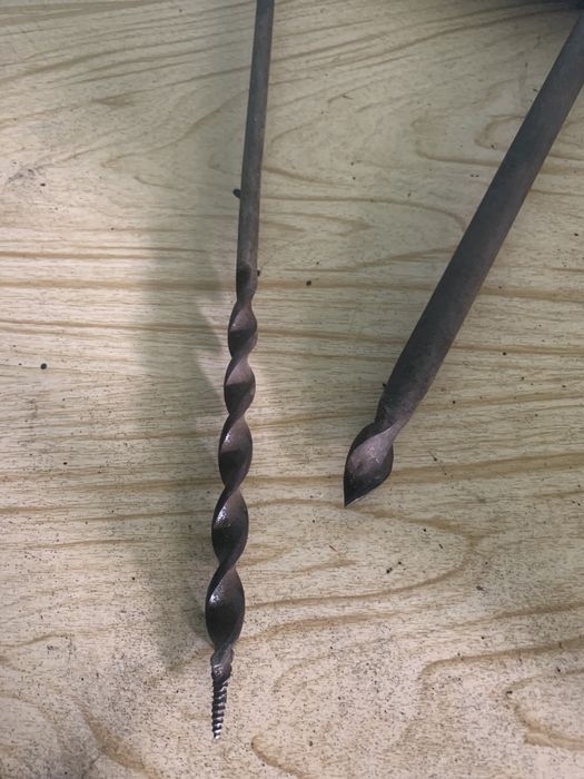 Старовинні сверла. Антикваріат.