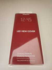Etui z klapką Samsung do Galaxy Note 10 LED View Cover czerwony