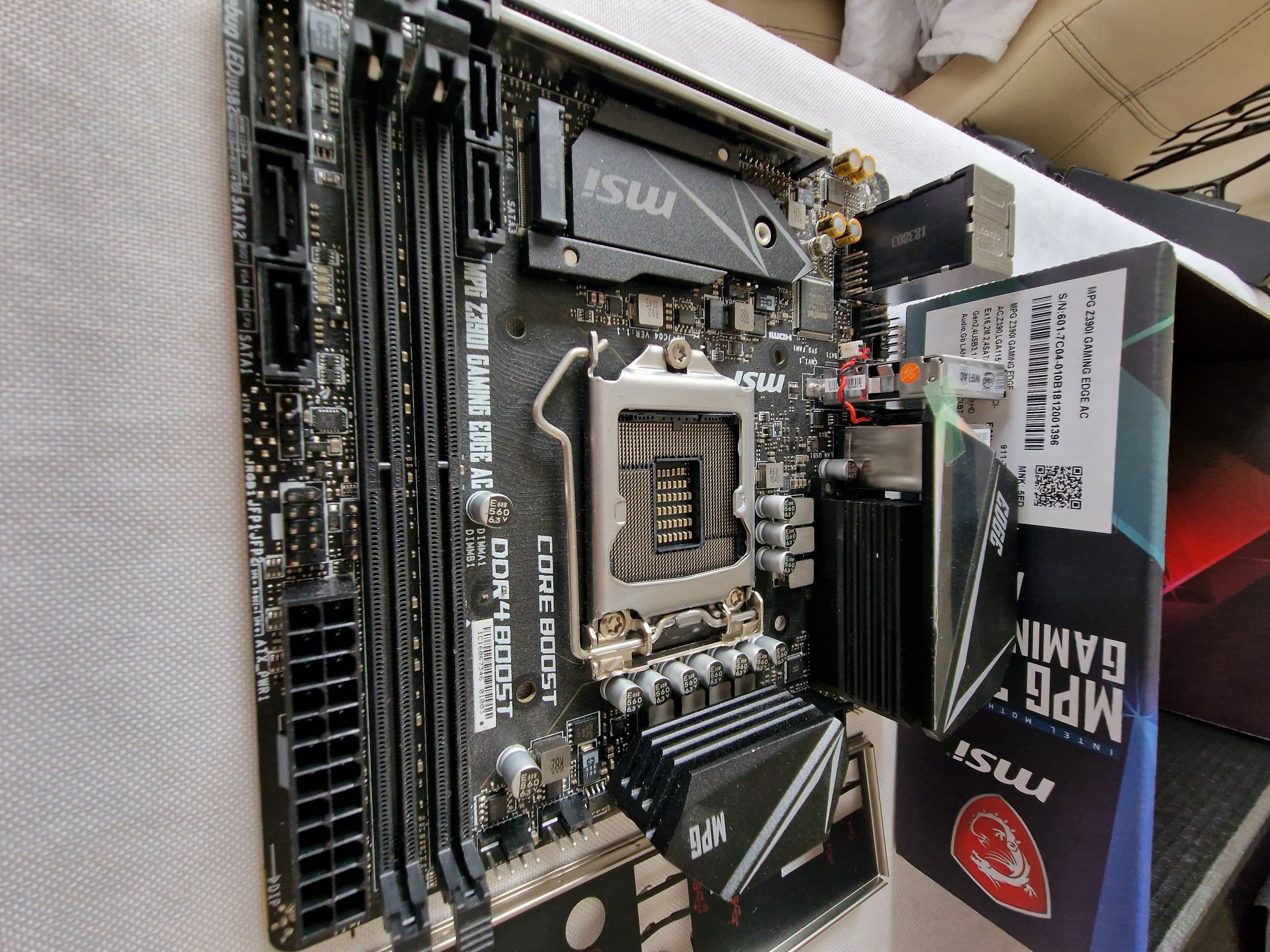 Płyta MSI MPG Z390I gaming edge ac