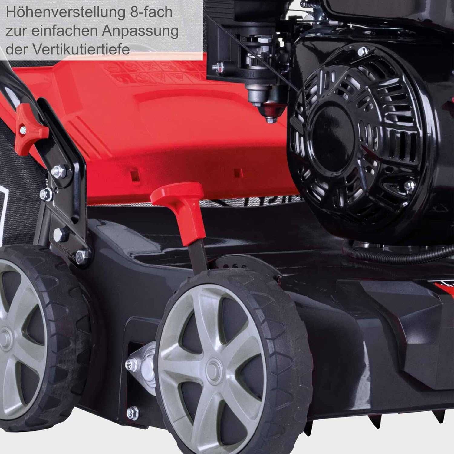 Скарифікатор бензиновий SC55P Scheppach - робоча ширина 40см Кошик 40л