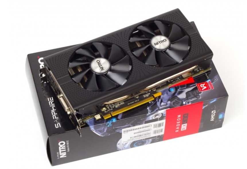 Sapphire RX480 8GB відеокарта (rx570, rx470 и 580) -гарантія