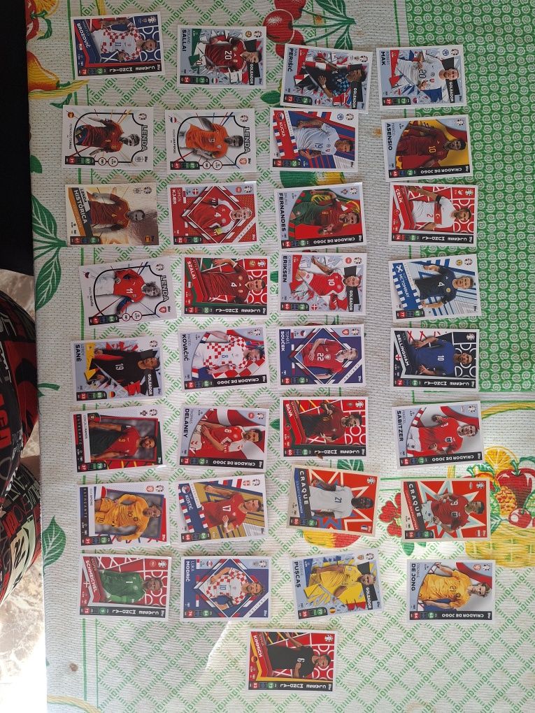 Cartas euro 24 lendas craques e outras