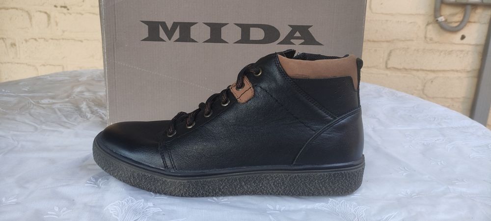 Ботинки мужские кожаные MIDA 009 40, 42, 42, 45