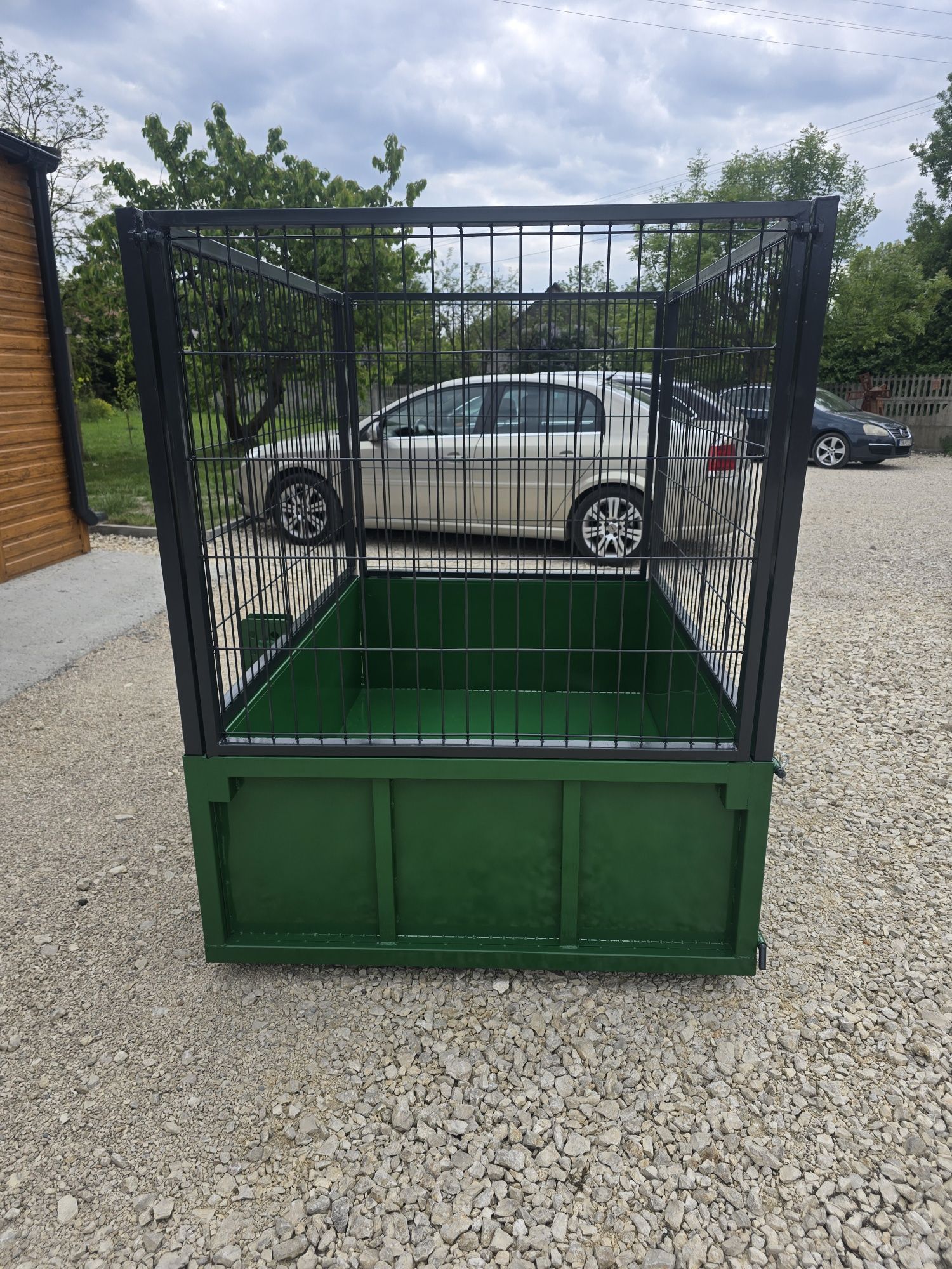 Załadunkowa skrzynia transportowa na tylni tuz do traktora nowa Dowóz