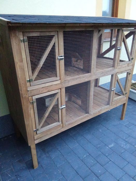 Klatka na króliki przepiórki