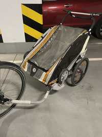 Przyczepka rowerowa dla dzieci thule chariot coguar 2