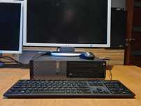 Dell Optiplex 7010 i5 8GB 240SSD DVD + NEC 24" klaw mysz Win10 Pro PL