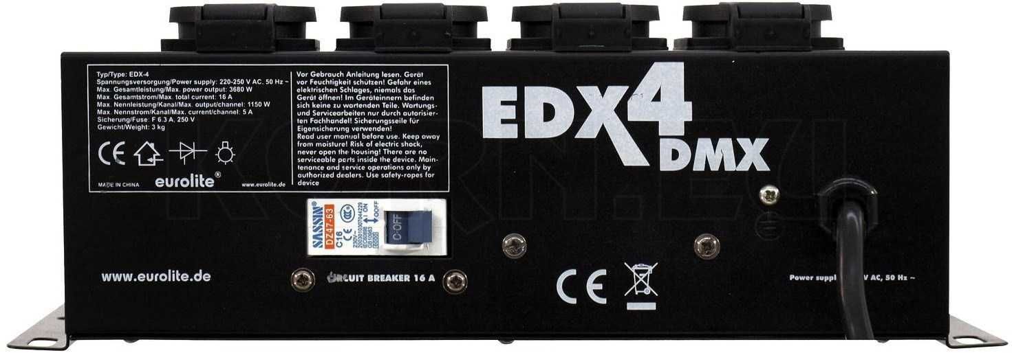 Світчер Eurolite ERX-4 DMX Switch Pack - 4 шт за пів ціни