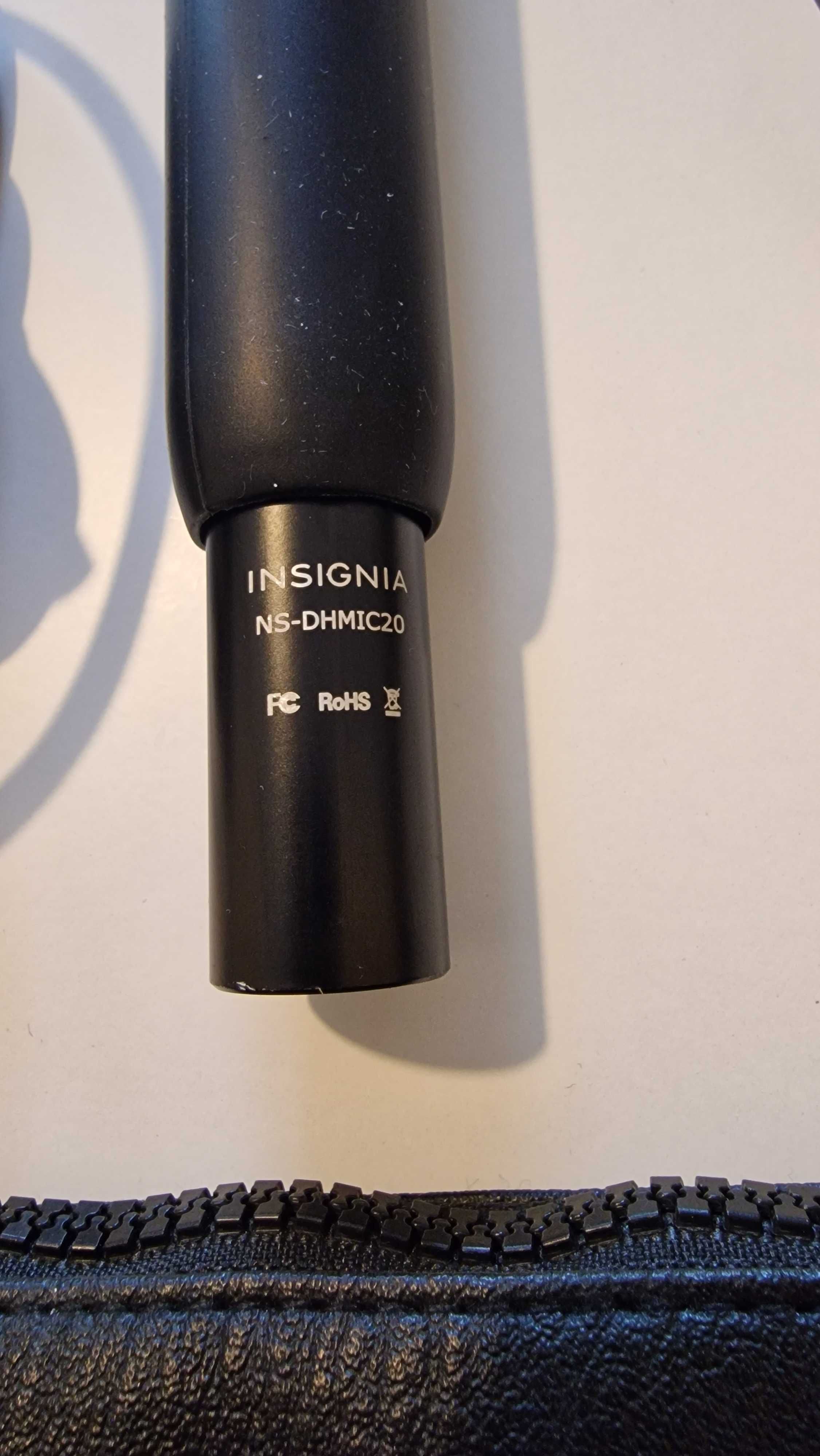 WYPRZEDAŻ || Mikrofon INSIGNIA NS-DHMIC20 ręczny reporterski + XLR