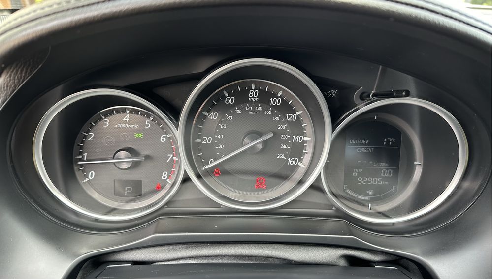 Mazda 6, 2016, 2,5l, 93000km