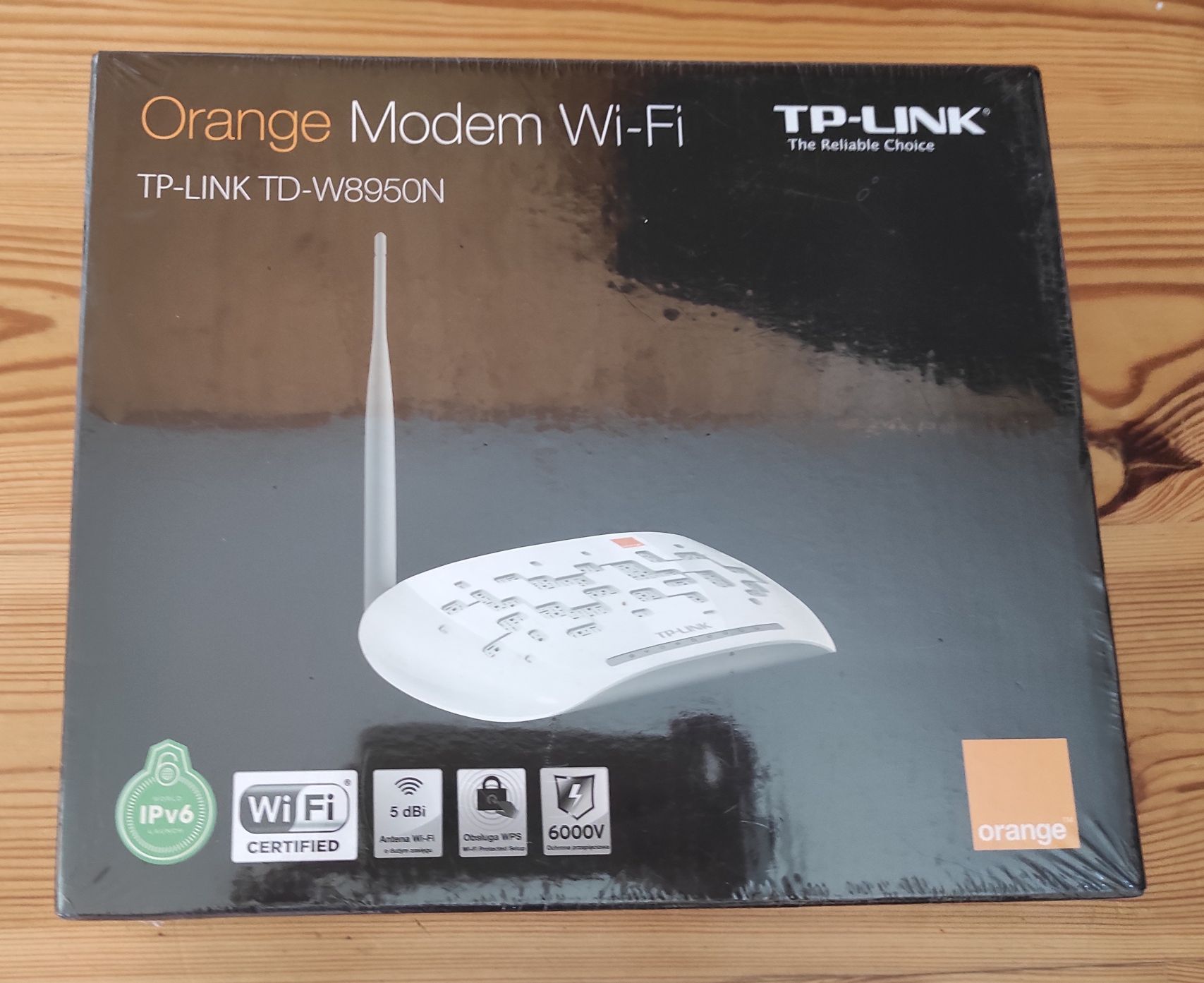 Modem router Orange Wi-Fi Tp-link TD-W8950N ADSL