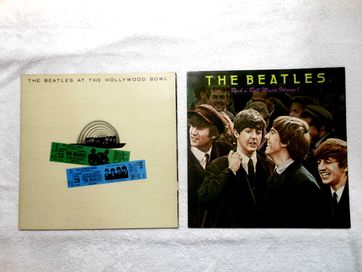 Dwa pierwsze wydania The Beatles.
