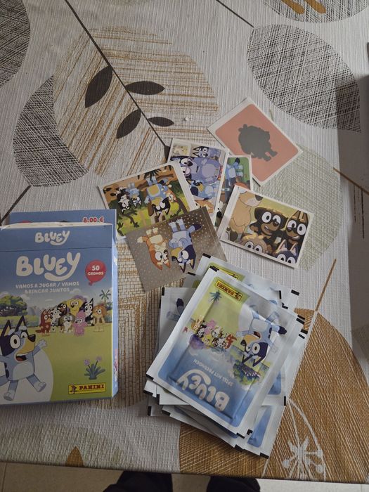 Cartas Bluey coleção 2025
