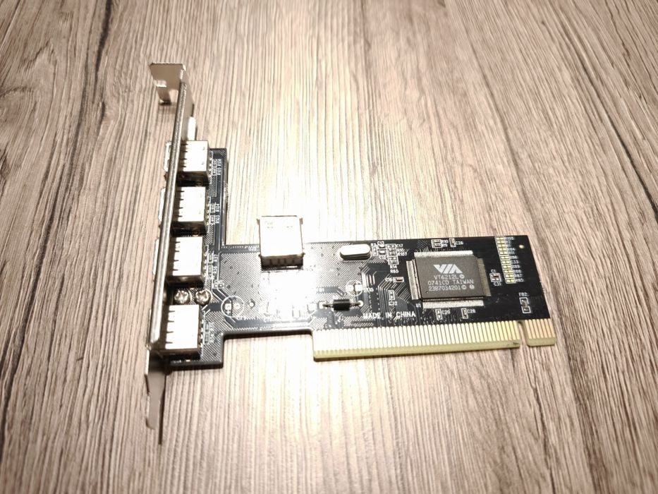 Kontroler Adapter Karta PCI  - 5x USB 2.0