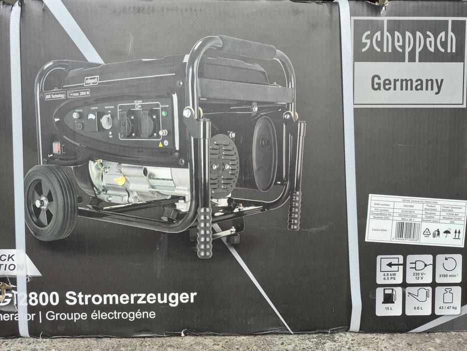 Agregat prądotwórczy SCHEPPACH BGT2800