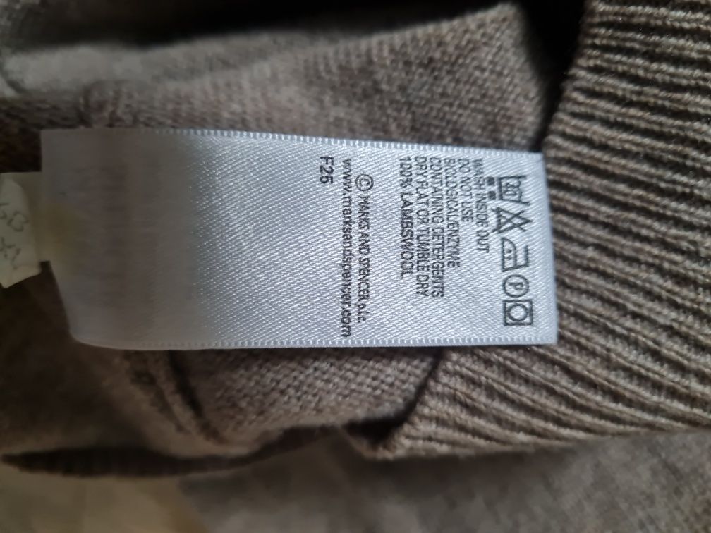 Sweter 100% wełna jagnięca