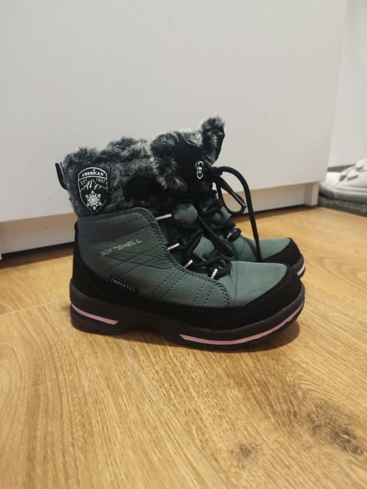 Buty śniegowce dla dziewczynki