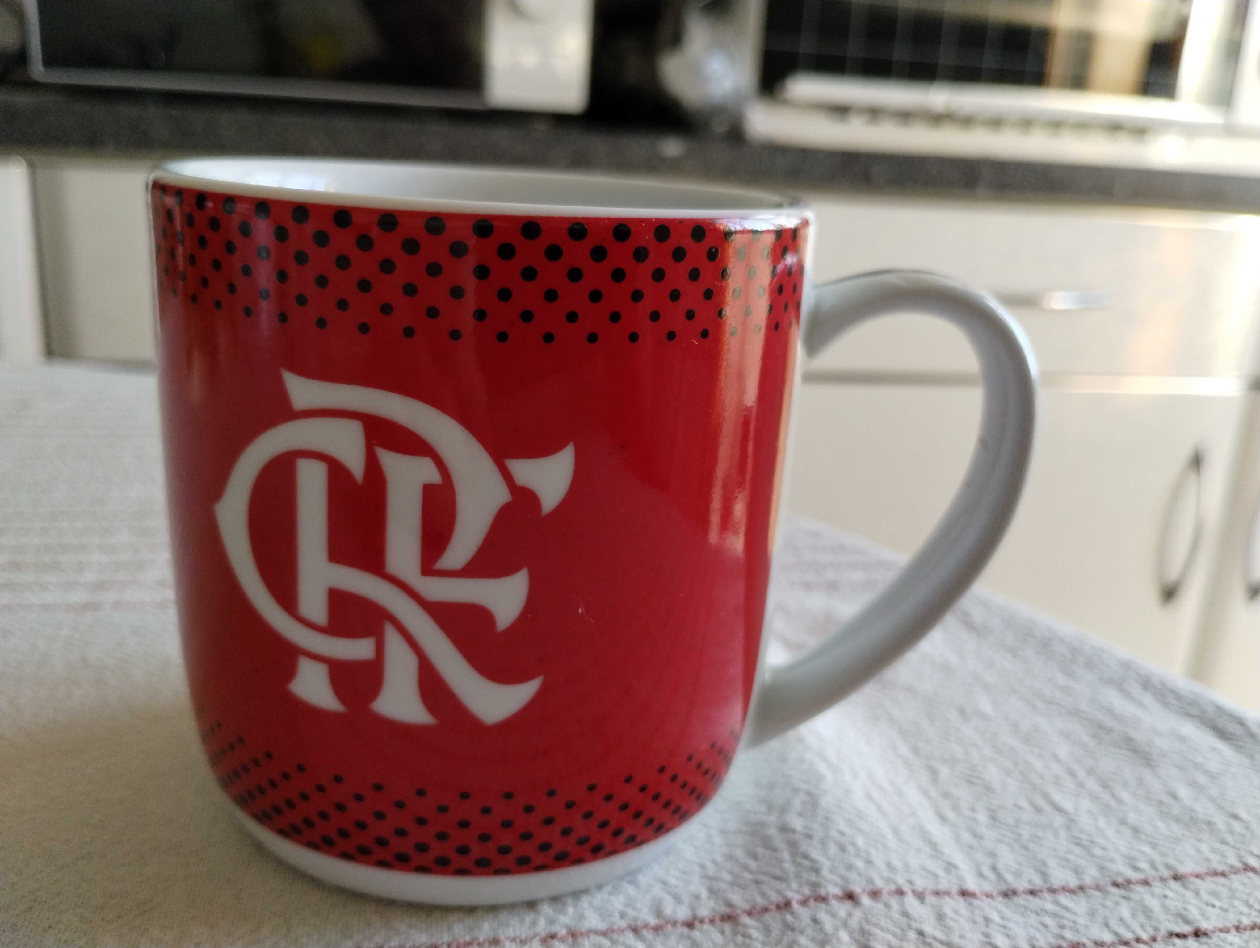 Flamengo Chávena, quadro e peluche