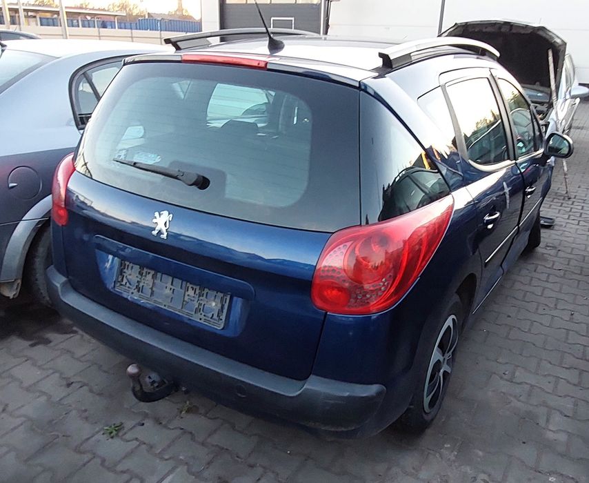 Wtryskiwacz klapa Peugeot 207 sw kombi 1.6 Hdi alternator Przepustnic