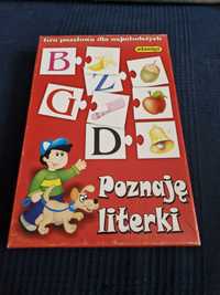 Gra edukacyjna Poznaje literki