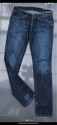 Tommy Hilfiger jeansy damskie M granatowe