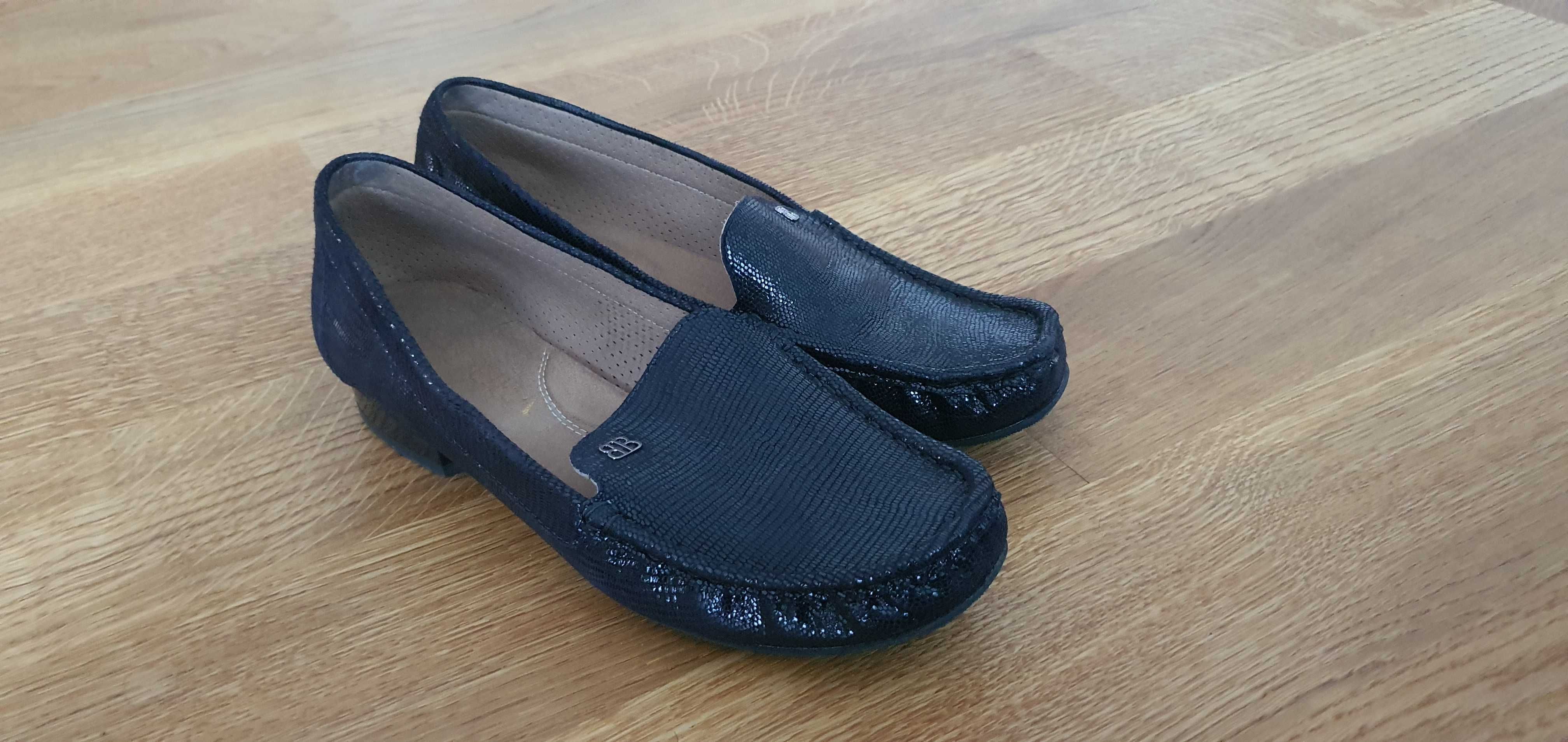 Buty mokasyny eleganckie Badura rozm.39