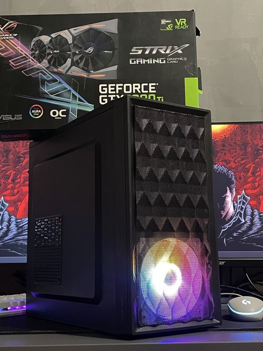 GTX 1080Ti 11GB | i5-10400F | 16GB DDR4 | 256GB SSD | 650W Ігровий ПК