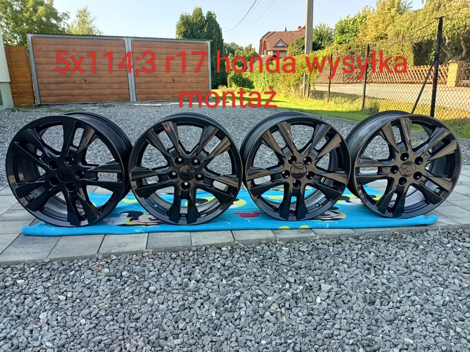 Felgi kia 5x114'3 r17 wysyłka montaż  honda