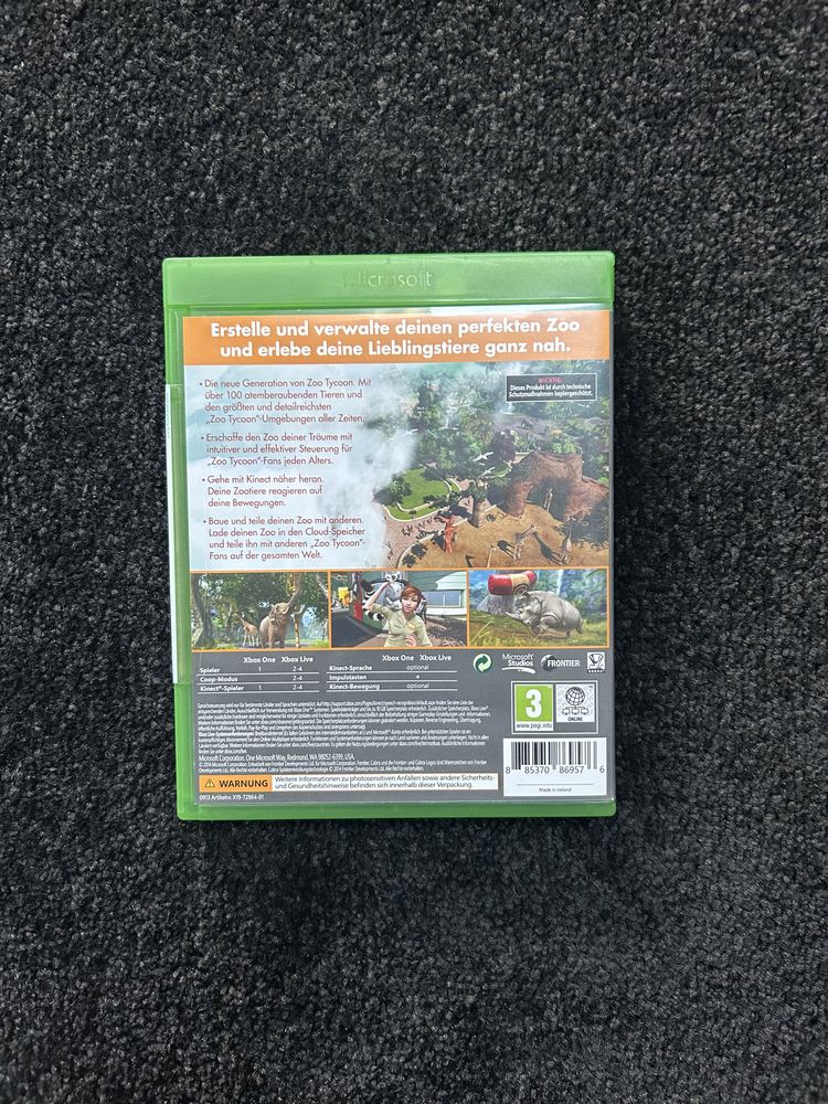 Gra ZOO Tycoon na Xbox One