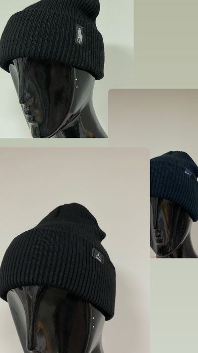 Шапки чоловічі Ralph Lauren,Nike,Jordan на зиму осінь різні кольори