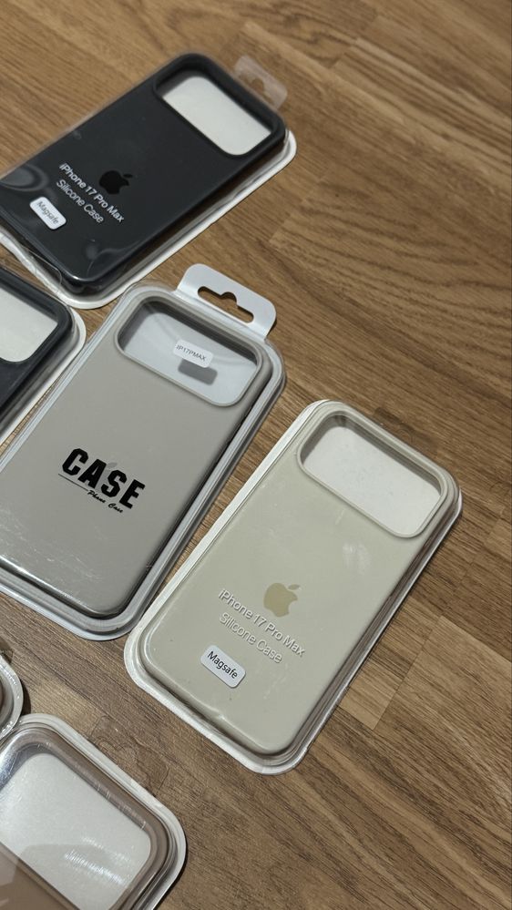 Capas iPhone MagSafe 17 Pro Max, Pro e Air
