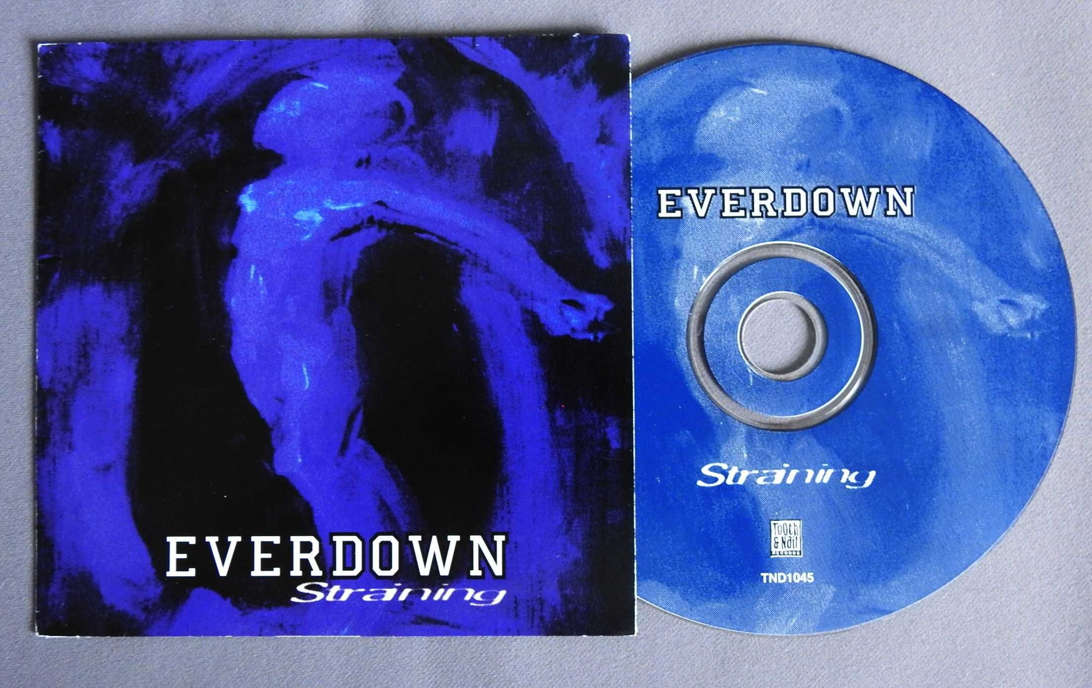 Everdown ‎Straining CD USA 1996 оригинал EX Hardcore