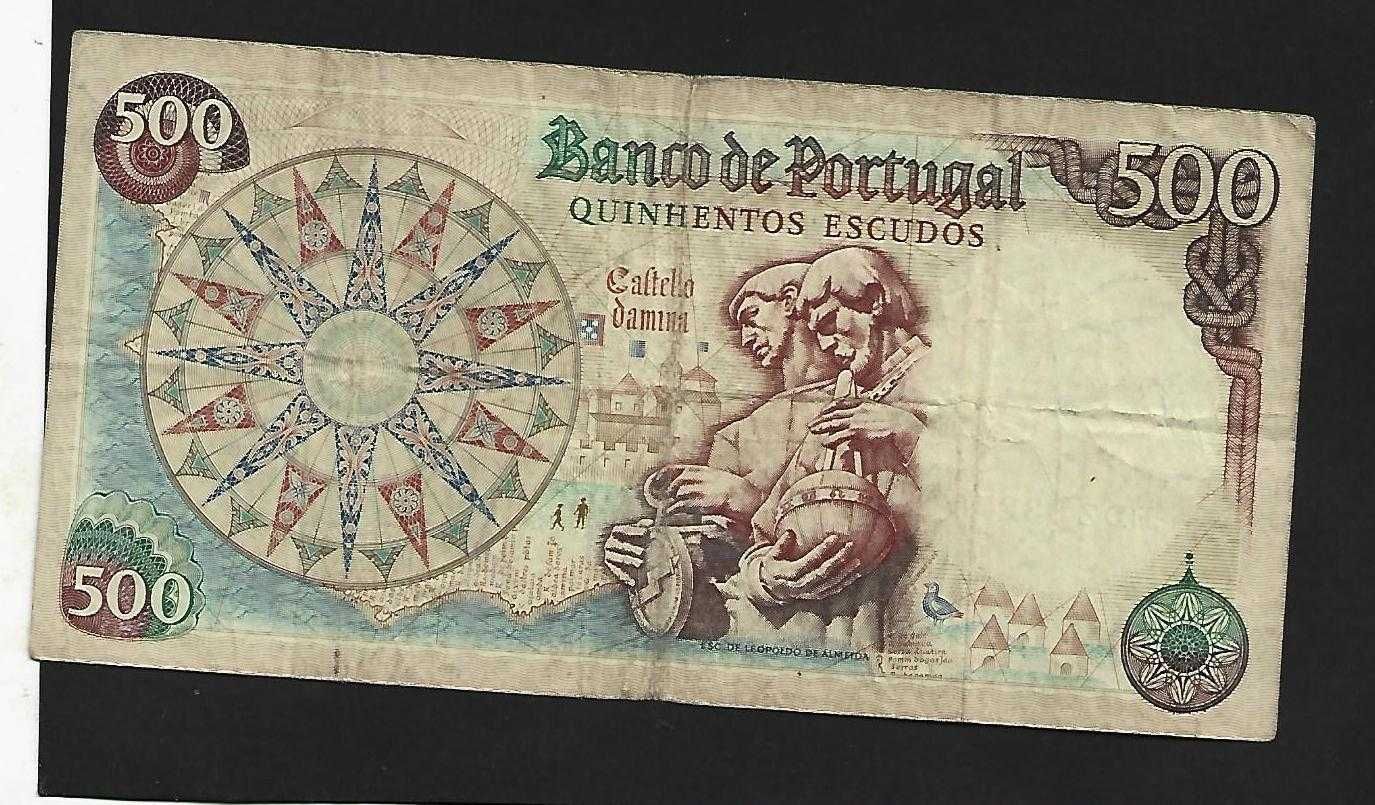 Nota de 500$00 25/01/1966