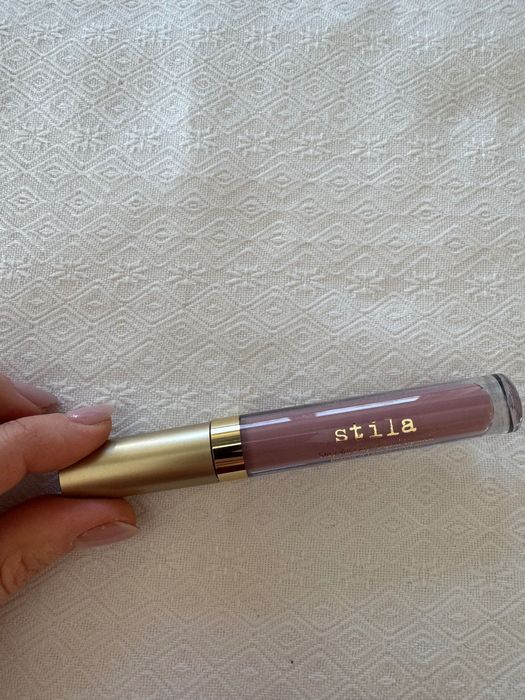 Рідка прозора матова помада для губ Stila Sheer Liquid Lipstick PATINA