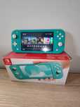 Nintendo switch lite com caixa e fatura