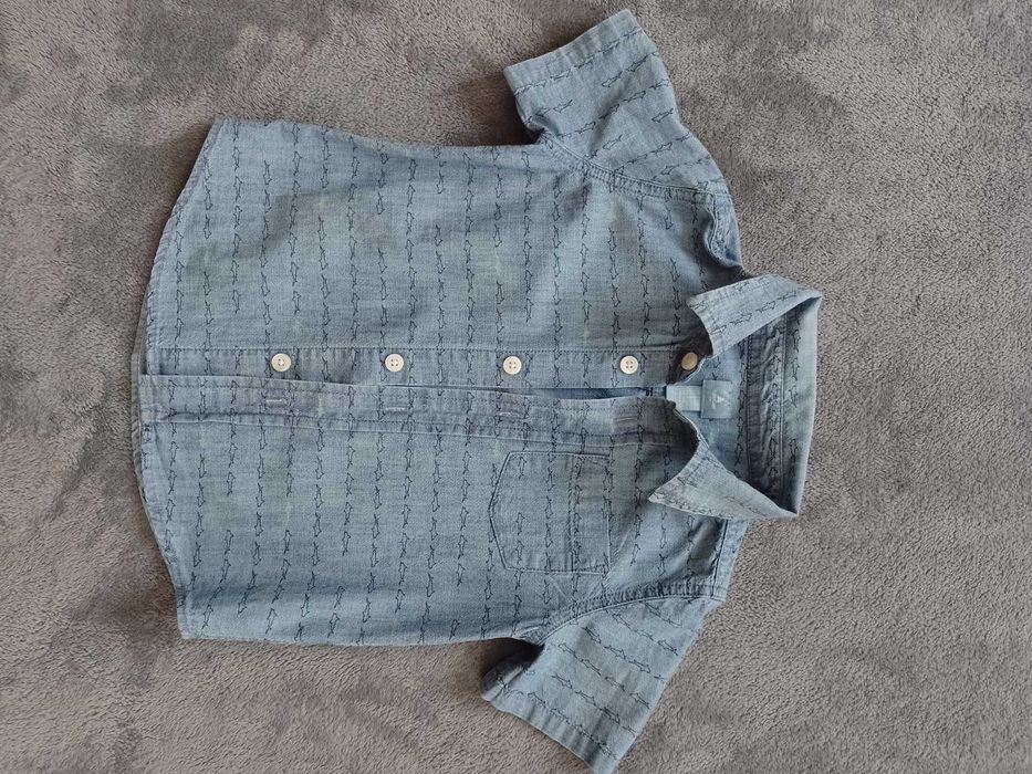 Літня джинсова сорочка для хлопчика