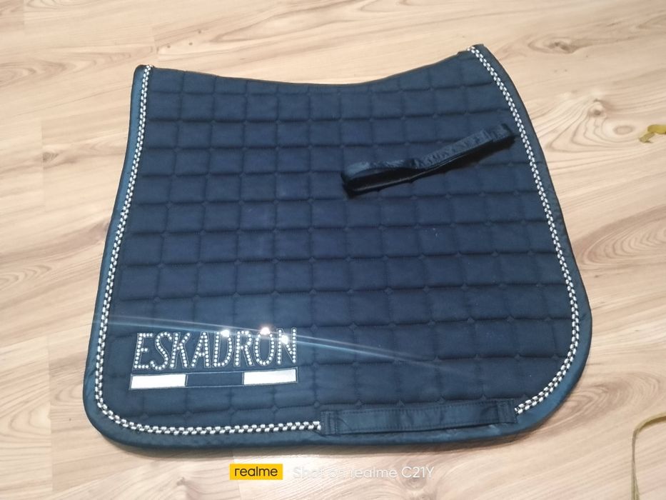 Czaprak eskadron granatowy jak nowy